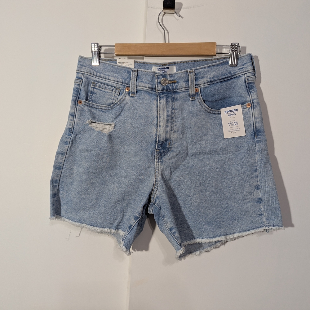 Levi's Light Blue Denim Shorts